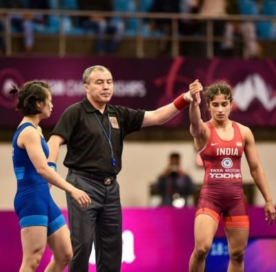 Indian Wrestler Vinesh Phogat Secures Spot In Olympic Final