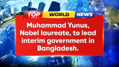 Nobel Laureate Yunus To Lead Interim Government In Bangladesh