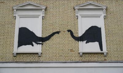 Banksy reveals second animal artwork within 24 hours in London