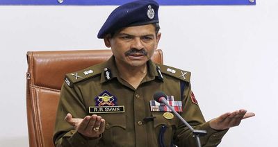 Home Ministry appoints RR Swain as permanent DGP of Jammu & Kashmir