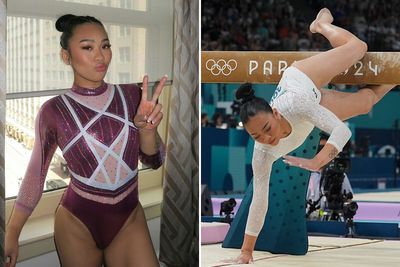 Suni Lee Pokes Fun At Her 2024 Paris Olympic Beam Final Fall With Hilarious Viral Trend