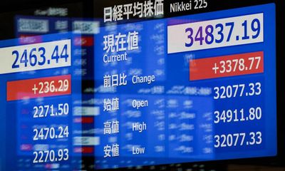 Japanese stocks soar after massive sell-off shook global markets