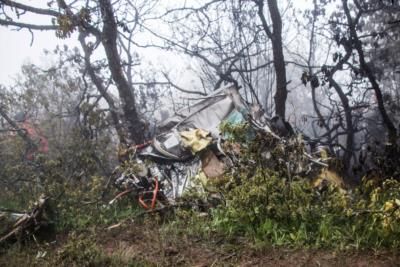 Helicopter Crash In Nepal Mountains Near Kathmandu