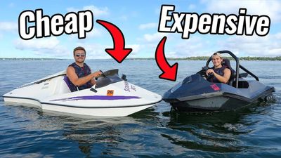 Watch This Retro Sit-in Jet Ski Rip, Until It Capsizes