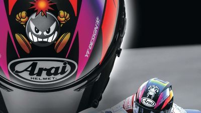 Arai Is Bringing back the Sakata Bomb Graphic, but There’s a Catch