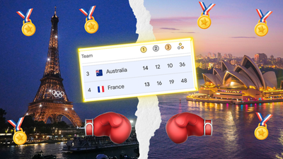 As America Overtakes Australia On The Medal Tally, Aussies Find A New Olympic Rival — France