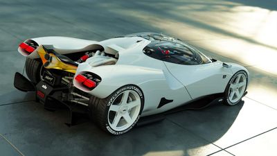 This New Manual, V-12 Hypercar Is a Purist's Dream