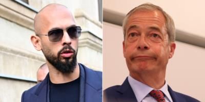 Andrew Tate And Nigel Farage Clash Over Misinformation Spread