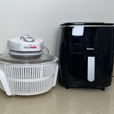 Deciding whether to buy a halogen oven or an air fryer? After trying both, we think there's no competition
