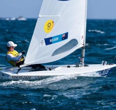 Matt Wearn Retains Men's Dinghy Sailing Olympic Title