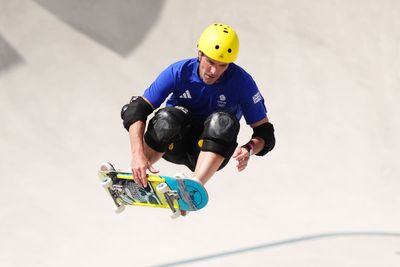 Old Macdonald? Andy says age no barrier in skateboarding and it keeps him young