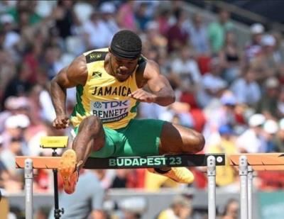 Orlando Bennett Wins Men's 110M Hurdles Semifinal In 13.09S