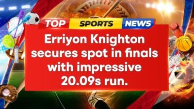 Erriyon Knighton And Joseph Fahnbulleh Advance To 200M Finals