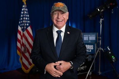 Harris-Walz merch unites gen X dads – and Chappell Roan fans: ‘We’re not used to politicians making cool choices’