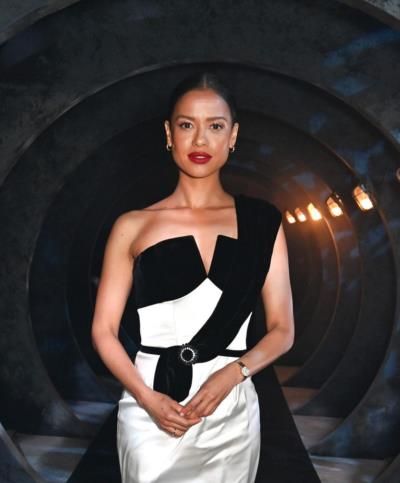 Gugu Mbatha-Raw Radiates Elegance In Chic Attire At Event