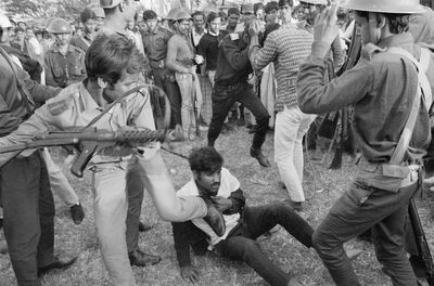 AP PHOTOS: Bangladesh's turbulent half-century, from coups to climate shocks