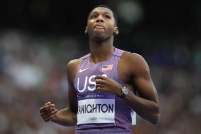 Noah Lyles Faces Challenge In 200M Olympic Sprint Final