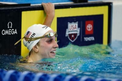 Regan Smith's Passion And Dedication Captured In Swimming Competition