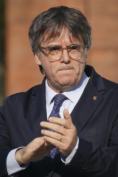 Former Catalonia Leader Puigdemont Returns To Spain