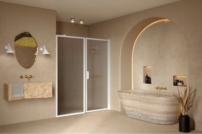Designers Always Choose This One Type of Shower Glass for Elevated Detail and Added Practicality