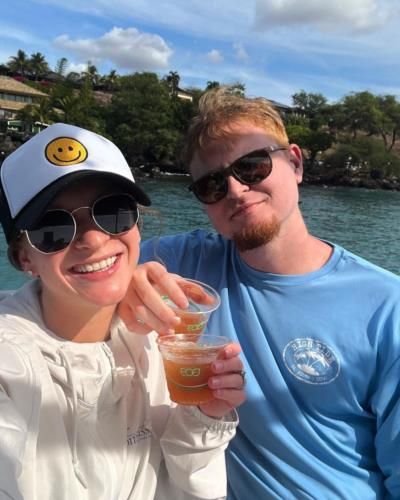 Pavin Smith Celebrates Two-Year Anniversary With Partner At Beach