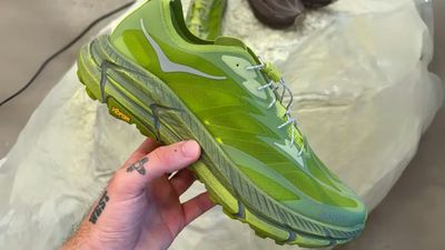 HOKA and SATISFY combine style with serious performance in the Mafate Speed 4 Lite STSFY