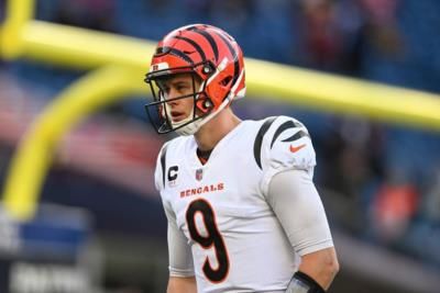 Joe Burrow Prepares To Lead Team Onto The Football Field