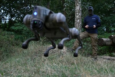 Ukraine To Unleash Robot Dogs On Its Front Lines