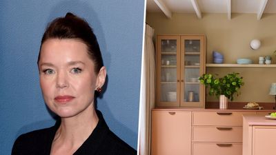 Anna Maxwell-Martin's kitchen cabinet color is a 'fresh take on a warm neutral' – experts say it's endlessly versatile