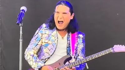 “I can say 100% he’s not faking. He’s playing pretty badly, but he is playing”: Controversy surrounds Corey Feldman’s guitar ‘skills’