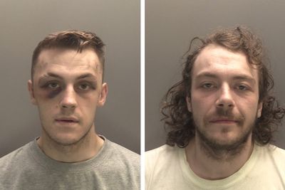 Brothers jailed for stealing computers as library went up in flames during riot