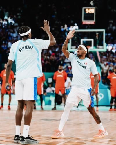 France And Germany Tied In Low-Scoring Men's Basketball Semifinal