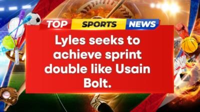 Noah Lyles Aims For Sprint Double In Men's 200-Meter Race