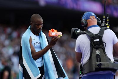 No sprint double for Noah Lyles as Botswana’s Letsile Tebogo takes 200m gold