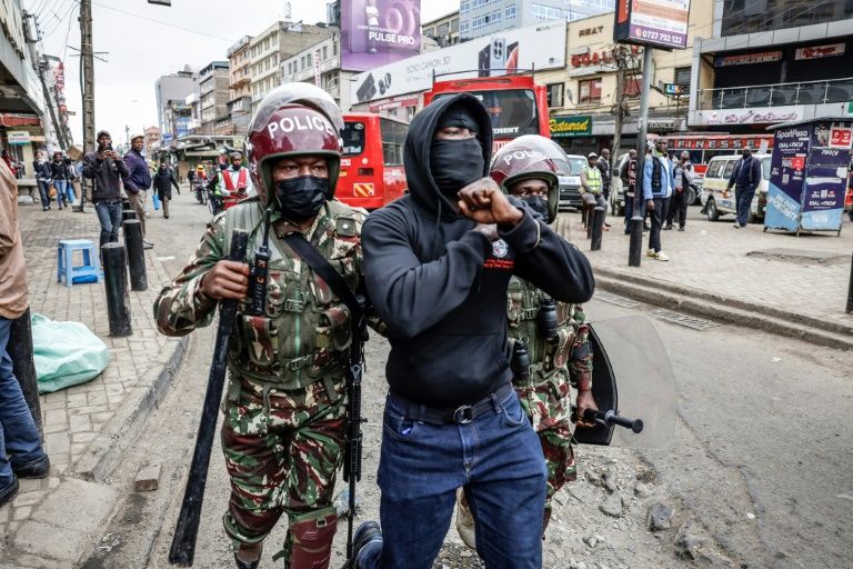 Kenya Police Fire Tear Gas At Nairobi Protests,…