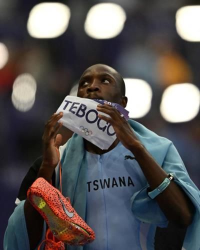 Botswana's Letsile Tebogo Makes History With Olympic Gold Win