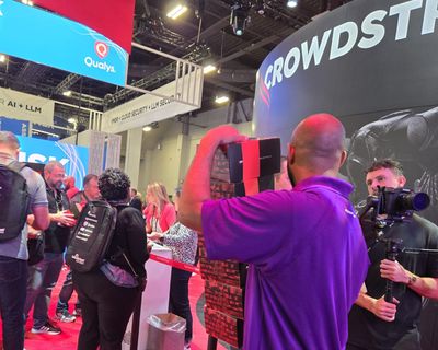 Crowdstrike caused a global computer meltdown — at the Black Hat cybersecurity conference people can't get enough of its swag