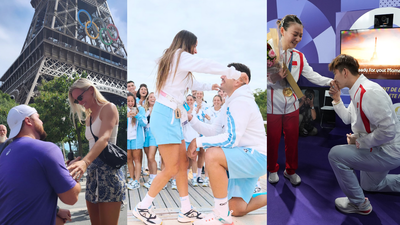 City Of LOOOOOVE: All The Athletes Who Got Engaged At The 2024 Paris Olympics