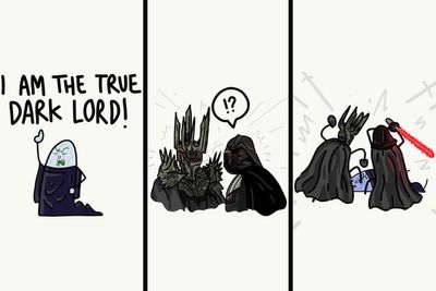 My 20 Comics That Humorously Explore Crazy Ways To Take Down The Dark Lord