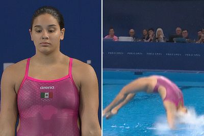 Team Mexico Diver Scores 0 Just After American Athlete Crashes On Springboard At The Olympics