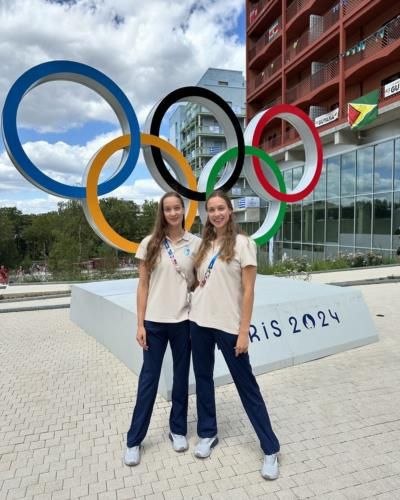 Ukrainian Twins Defy War To Compete At Olympics In Paris