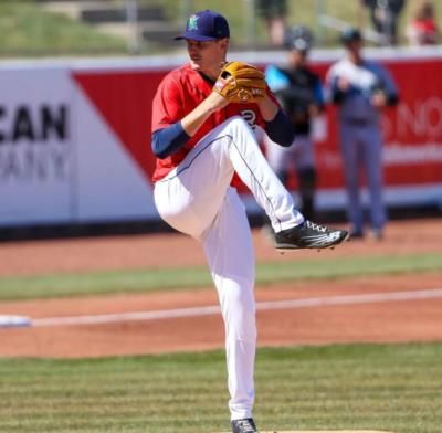 Brent Headrick Stands Out In Vibrant Baseball Attire