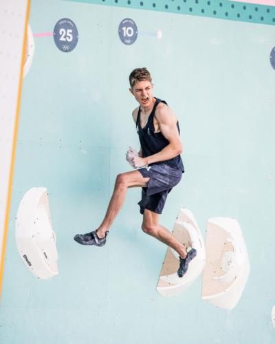 Toby Roberts Wins Men's Boulder And Lead Title At Olympics