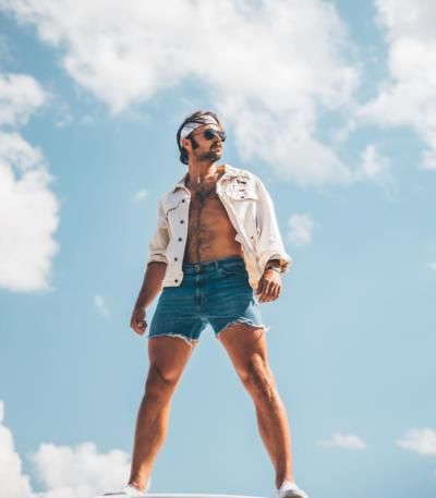 Gardner Minshew's Cool And Stylish Rooftop Pose