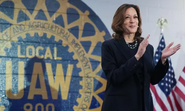 Kamala Harris gains strength in polls as she prepares for debate with Trump – US politics live