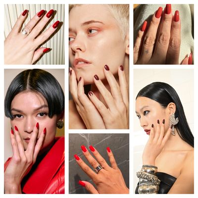 The Moody Red Nail Trend Is an Unexpected Summer Hit