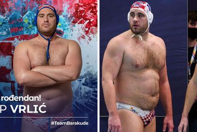 Olympics Fans Marvel At The “Dad Bod” Of Croatian Water Polo Star Josip Vrlic