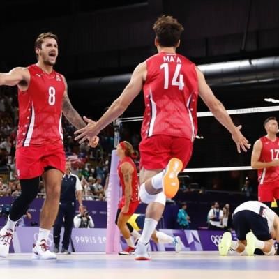 United States One Set Away From Olympic Volleyball Bronze