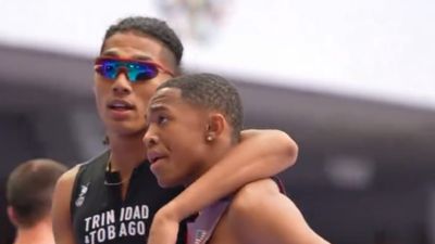 Olympic Teammates and Opponents Congratulated Quincy Wilson on His Historic Race