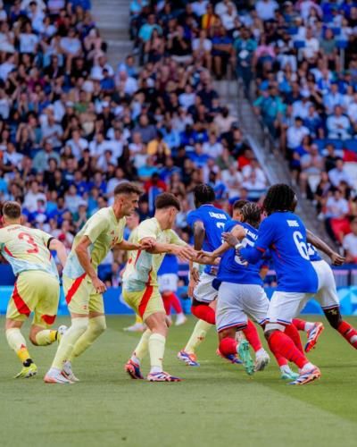 France Stunned By Spain In Men's Soccer Gold Medal Match